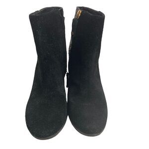 KATE SPADE‎ Women’s Landon Glitter Suede Ankle Booties Black 6M SEE DESCRIPTION